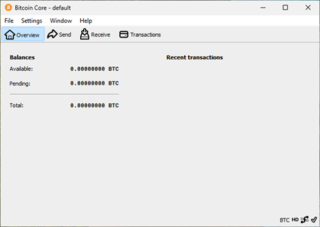 Bitcoin Core syncing on Windows after snapshot